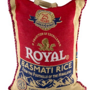 Royal Basmati Rice 20 LB