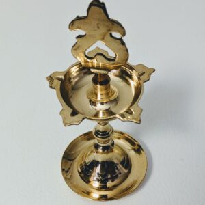 Karaikudi Vilakku/Five Wick Oil Lamp - Small
