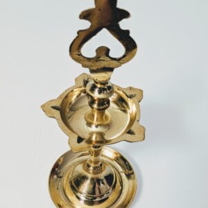 Karaikudi Vilakku/Five Wick Oil Lamp - Big