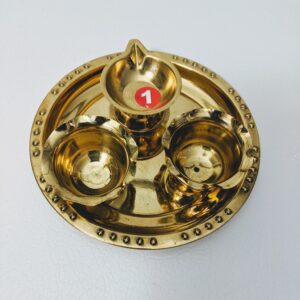 Brass Pooja Plate